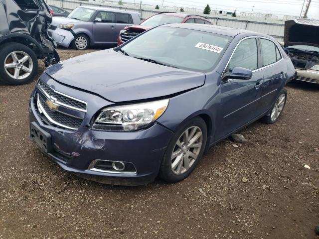 1G11G5SX2DF242968 - 2013 CHEVROLET MALIBU 3LT BLUE photo 1