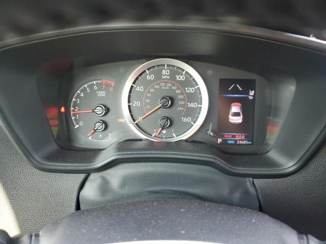 5YFS4MCE2MP080196 - 2021 TOYOTA COROLLA SE Blanc photo 9