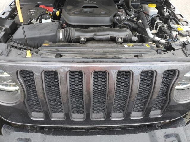 1C4HJXENXMW617406 - 2021 JEEP WRANGLER U SAHARA GRAY photo 12