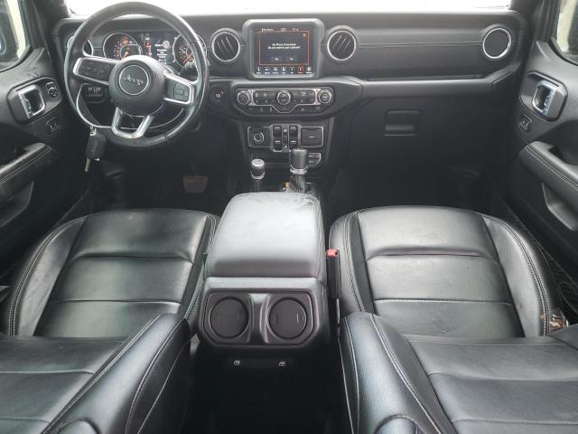 1C4HJXENXMW617406 - 2021 JEEP WRANGLER U SAHARA GRAY photo 8