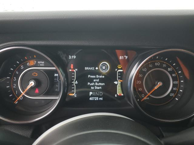 1C4HJXENXMW617406 - 2021 JEEP WRANGLER U SAHARA GRAY photo 9