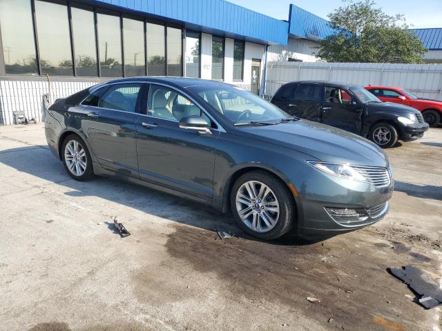 3LN6L2LU7GR617686 - 2016 LINCOLN MKZ HYBRID Сұр фото 4