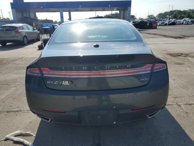 3LN6L2LU7GR617686 - 2016 LINCOLN MKZ HYBRID Сұр фото 6