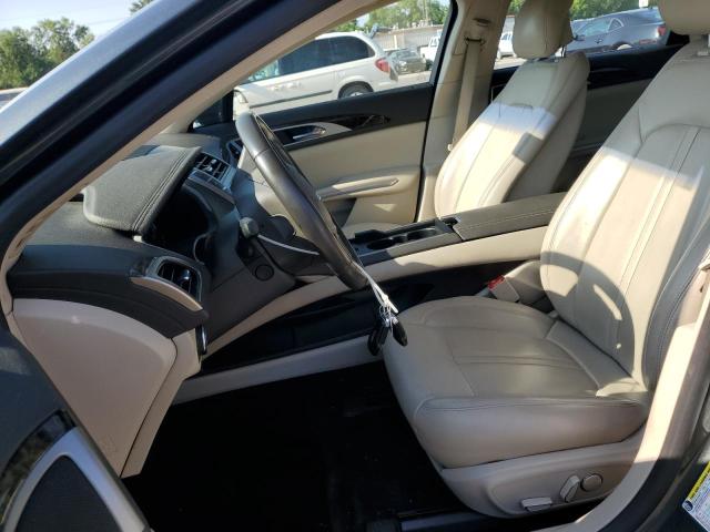 3LN6L2LU7GR617686 - 2016 LINCOLN MKZ HYBRID Сұр фото 7