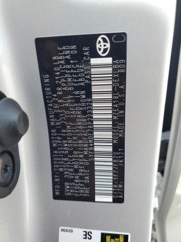 5YFB4MDE7RP223326 - 2024 TOYOTA COROLLA LE ვერცხლისფერი ფოტო 13