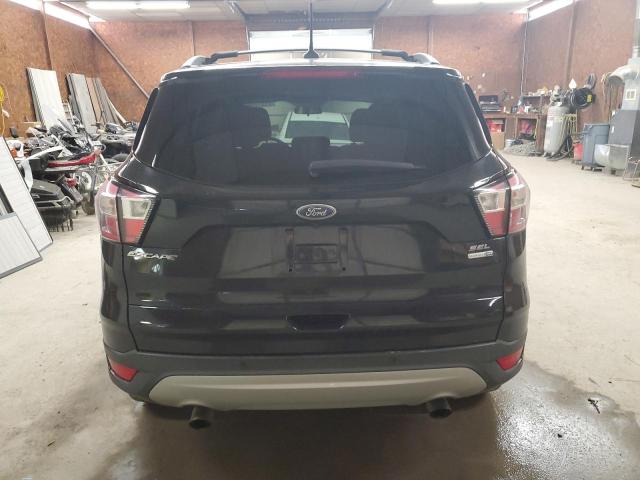 1FMCU9HD5JUB07239 - 2018 FORD ESCAPE SEL أسود صورة 6