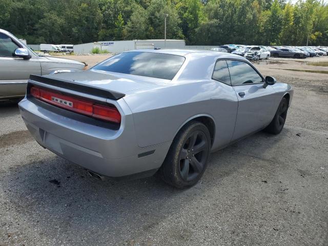 2C3CDYAG8DH641527 - 2013 DODGE CHALLENGER SXT SILVER photo 3