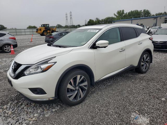 5N1AZ2MHXFN209257 - 2015 NISSAN MURANO S WHITE photo 1