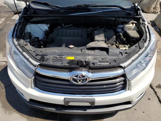 5TDJKRFH7GS248589 - 2016 TOYOTA HIGHLANDER XLE WHITE photo 12