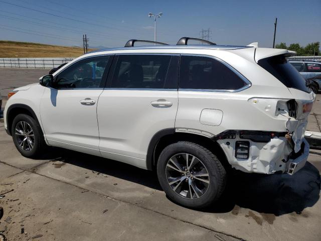 5TDJKRFH7GS248589 - 2016 TOYOTA HIGHLANDER XLE WHITE photo 2