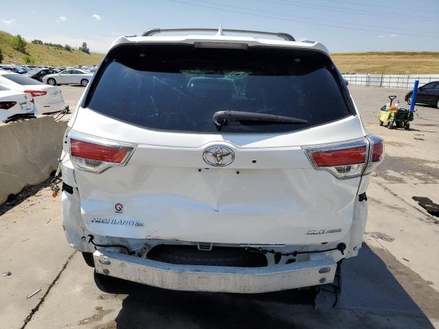 5TDJKRFH7GS248589 - 2016 TOYOTA HIGHLANDER XLE WHITE photo 6