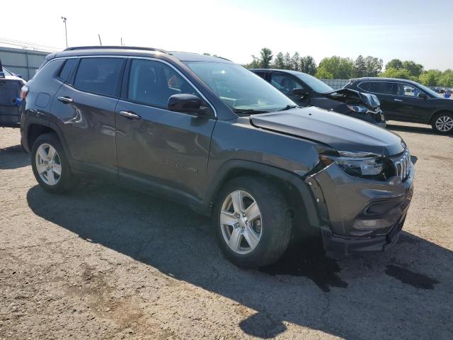 3C4NJDBB5NT154531 - 2022 JEEP COMPASS LATITUDE رمادي صورة 4