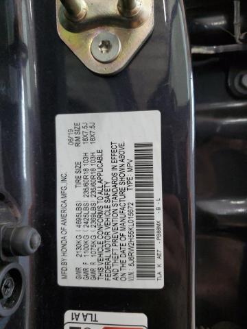 5J6RW2H55KL015672 - 2019 HONDA CR-V EX GRAY photo 13