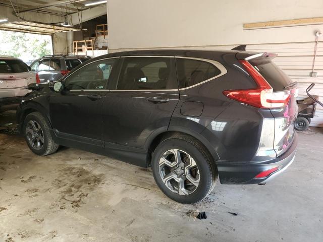 5J6RW2H55KL015672 - 2019 HONDA CR-V EX GRAY photo 2