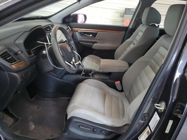 5J6RW2H55KL015672 - 2019 HONDA CR-V EX GRAY photo 7