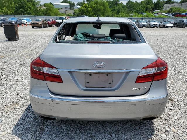 KMHGC4DD4DU250586 - 2013 HYUNDAI GENESIS 3.8L SILVER photo 6