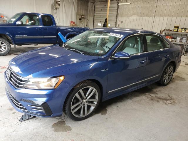 1VWDT7A37HC050394 - 2017 VOLKSWAGEN PASSAT R-LINE BLUE photo 1