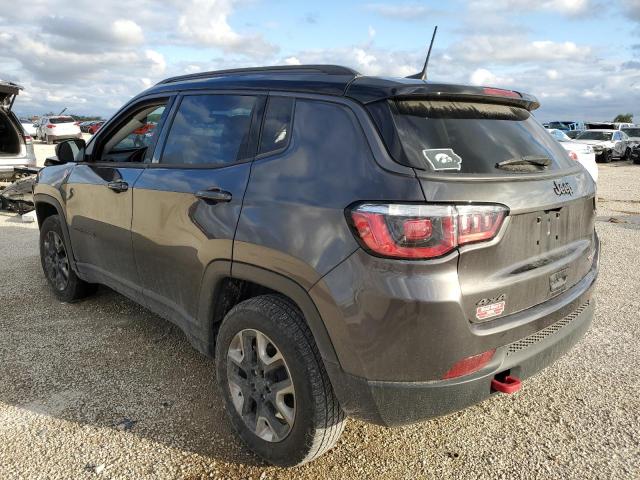 3C4NJDDB4JT343324 - 2018 JEEP COMPASS TRAILHAWK CHARCOAL photo 3