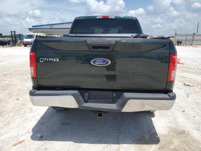 1FTEW1EP2FFC88982 - 2015 FORD F150 SUPERCREW GREEN photo 6