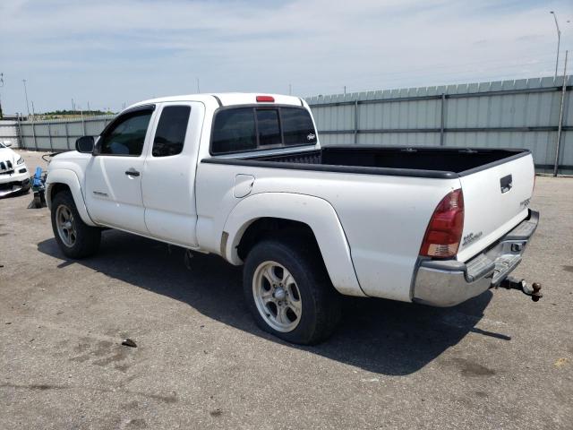 5TETX62N55Z109470 - 2005 TOYOTA TACOMA PRERUNNER ACCESS CAB WHITE photo 2