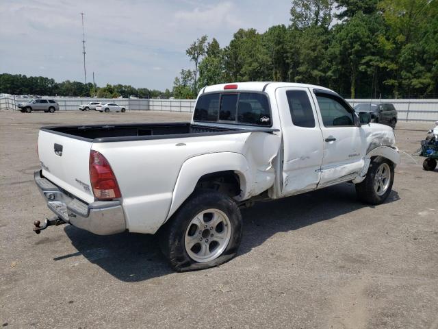 5TETX62N55Z109470 - 2005 TOYOTA TACOMA PRERUNNER ACCESS CAB WHITE photo 3