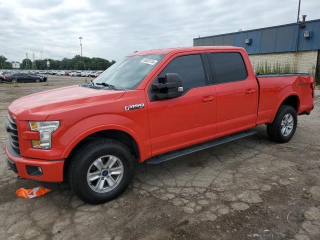 1FTFW1EG2GFD03969 - 2016 FORD F150 SUPERCREW RED photo 1