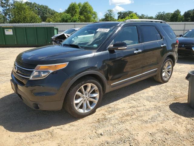 1FM5K7F86EGA96362 - 2014 FORD EXPLORER LIMITED BLACK photo 1