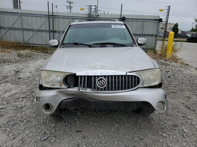 5GADT13S962327975 - 2006 BUICK RAINIER CXL SILVER photo 5