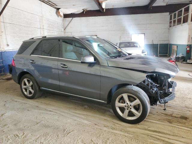 4JGDA5HB6JB144252 - 2018 MERCEDES-BENZ GLE 350 4MATIC GRAY photo 4
