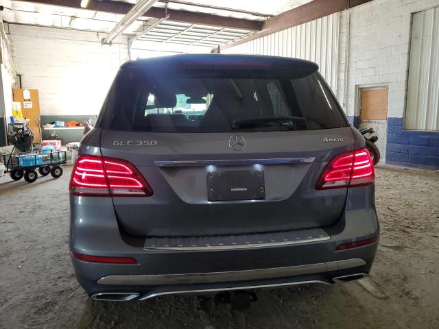 4JGDA5HB6JB144252 - 2018 MERCEDES-BENZ GLE 350 4MATIC GRAY photo 6