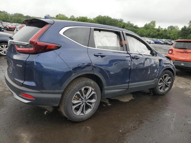 2HKRW2H82NH600573 - 2022 HONDA CR-V EXL BLUE photo 3