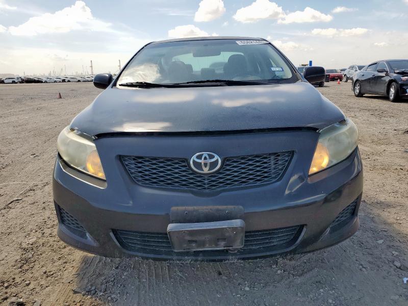 JTDBL40E099058119 - 2009 TOYOTA COROLLA BASE BLACK photo 5