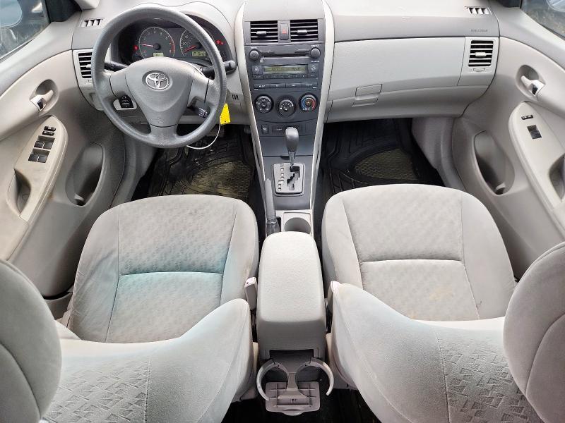 JTDBL40E099058119 - 2009 TOYOTA COROLLA BASE BLACK photo 8