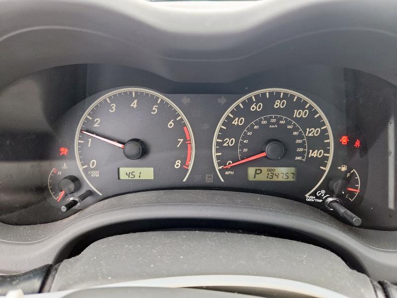 JTDBL40E099058119 - 2009 TOYOTA COROLLA BASE BLACK photo 9