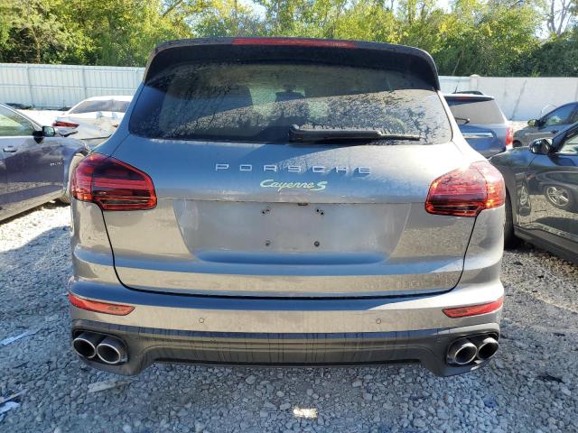 WP1AE2A21GLA58451 - 2016 PORSCHE CAYENNE SE HYBRID GRAY photo 6