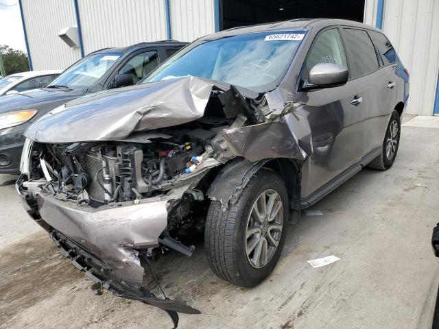 5N1AR2MNXEC686934 - 2014 NISSAN PATHFINDER S 灰色 照片 2