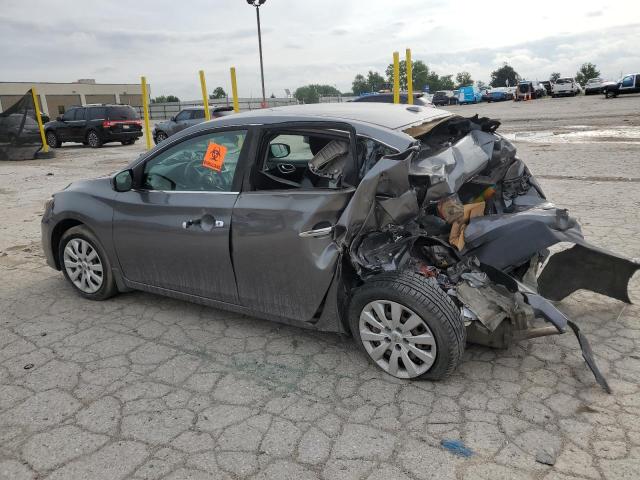 3N1AB7AP6HY243500 - 2017 NISSAN SENTRA S GRAY photo 2