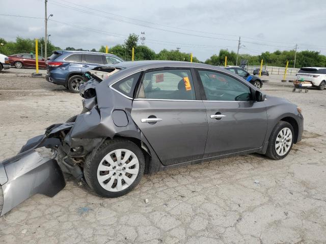 3N1AB7AP6HY243500 - 2017 NISSAN SENTRA S GRAY photo 3