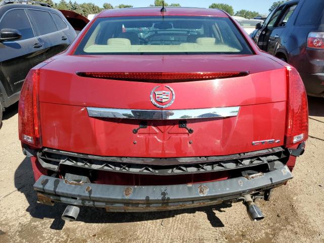 1G6DM577180113928 - 2008 CADILLAC CTS RED photo 6