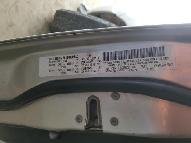 3C6UR5JL1DG600337 - 2013 RAM 2500 SLT ვერცხლისფერი ფოტო 12