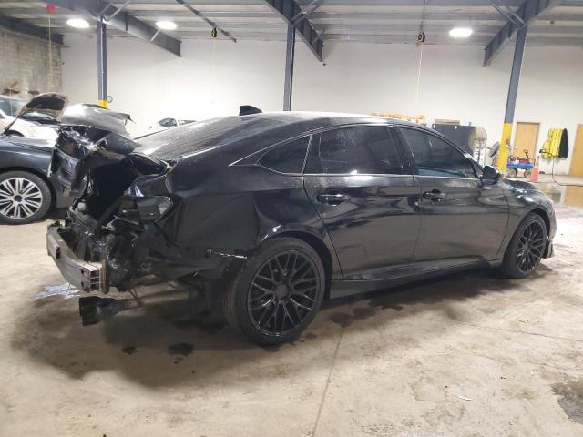 1HGCV1F16KA089740 - 2019 HONDA ACCORD LX შავი ფოტო 3