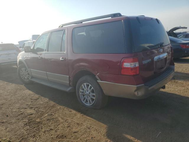 1FMJK1J52EEF18745 - 2014 FORD EXPEDITION EL XLT RED photo 2