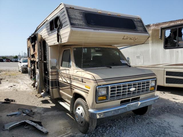 1FDKE30G3JHB43077 - 1989 FORD MTRHOME E350 CUTAWAY VAN TAN photo 1