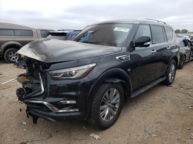 JN8AZ2NE8L9255588 - 2020 INFINITI QX80 LUXE BLACK photo 1