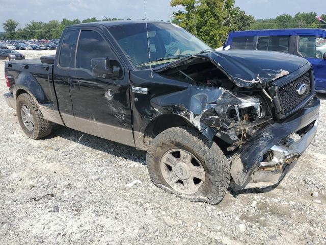 1FTRF02W56KC75724 - 2006 FORD F150 BLACK photo 4