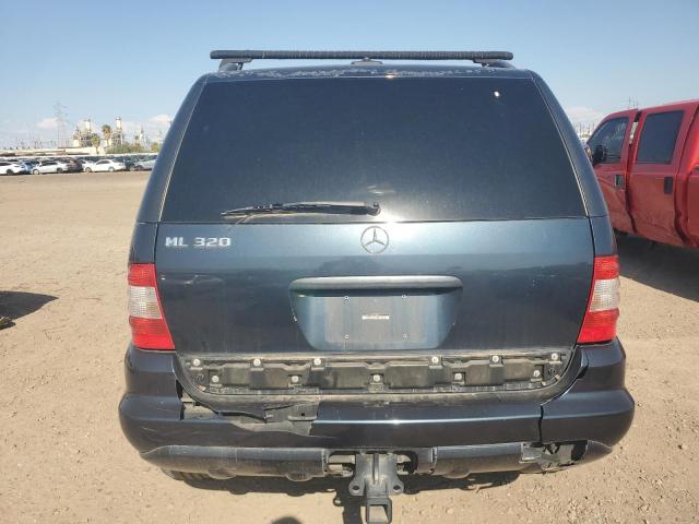 4JGAB54E63A390484 - 2003 MERCEDES-BENZ ML 320 BLACK photo 6