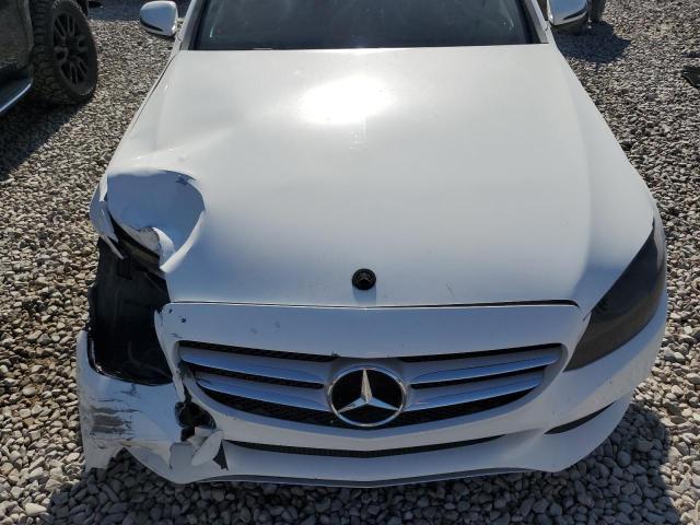 55SWF4KBXFU013930 - 2015 MERCEDES-BENZ C 300 4MATIC WHITE photo 11