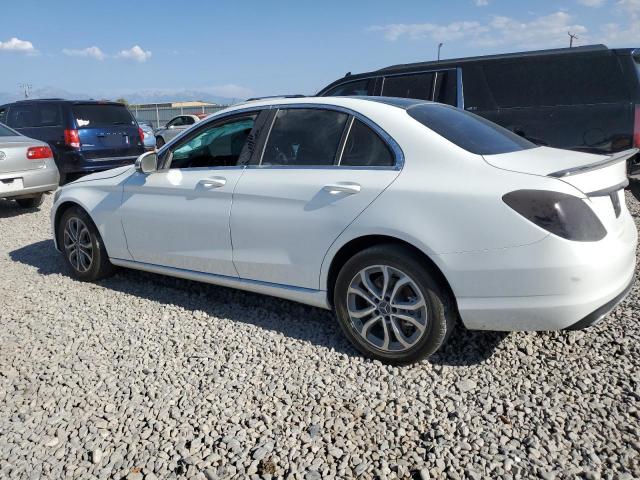 55SWF4KBXFU013930 - 2015 MERCEDES-BENZ C 300 4MATIC WHITE photo 2