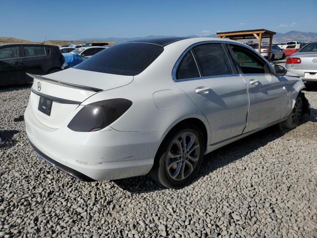 55SWF4KBXFU013930 - 2015 MERCEDES-BENZ C 300 4MATIC WHITE photo 3