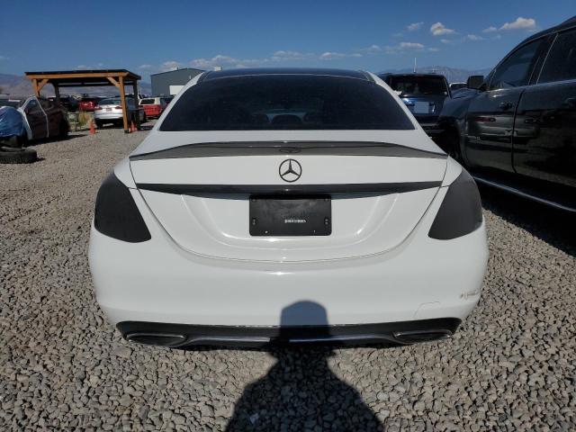 55SWF4KBXFU013930 - 2015 MERCEDES-BENZ C 300 4MATIC WHITE photo 6